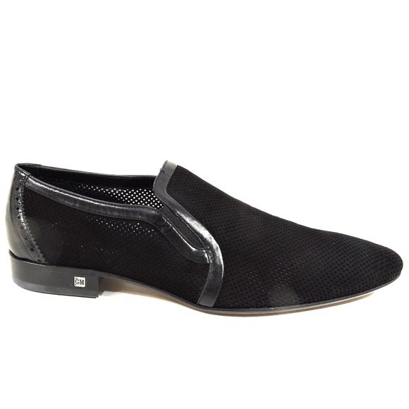 GOODMAN ?? MEN\'S BLACK SUEDE COMFORT SUMMER LOAFERS main image 5